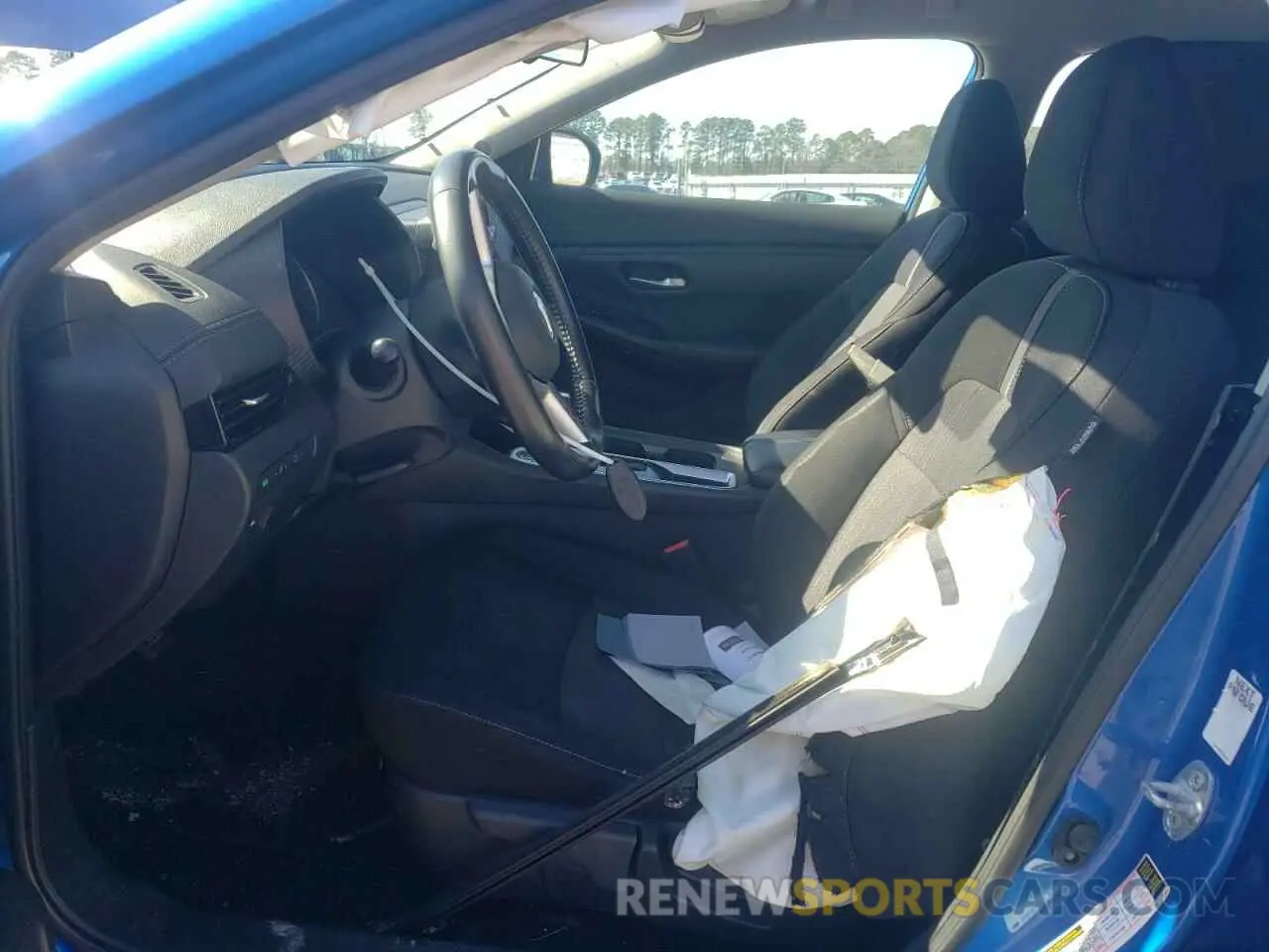 7 fotografías del automóvil dañado 3N1AB8CV1MY303856 NISSAN SENTRA 2021