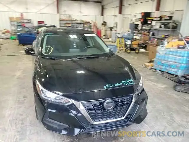13 fotografías del automóvil dañado 3N1AB8CV1MY325436 NISSAN SENTRA 2021