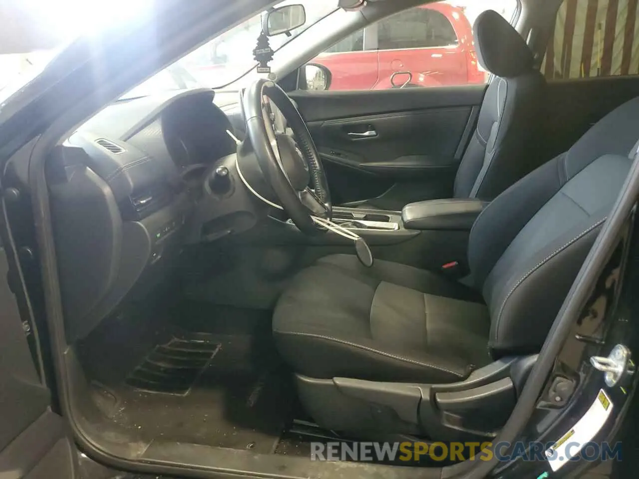 7 fotografías del automóvil dañado 3N1AB8CV1MY325436 NISSAN SENTRA 2021