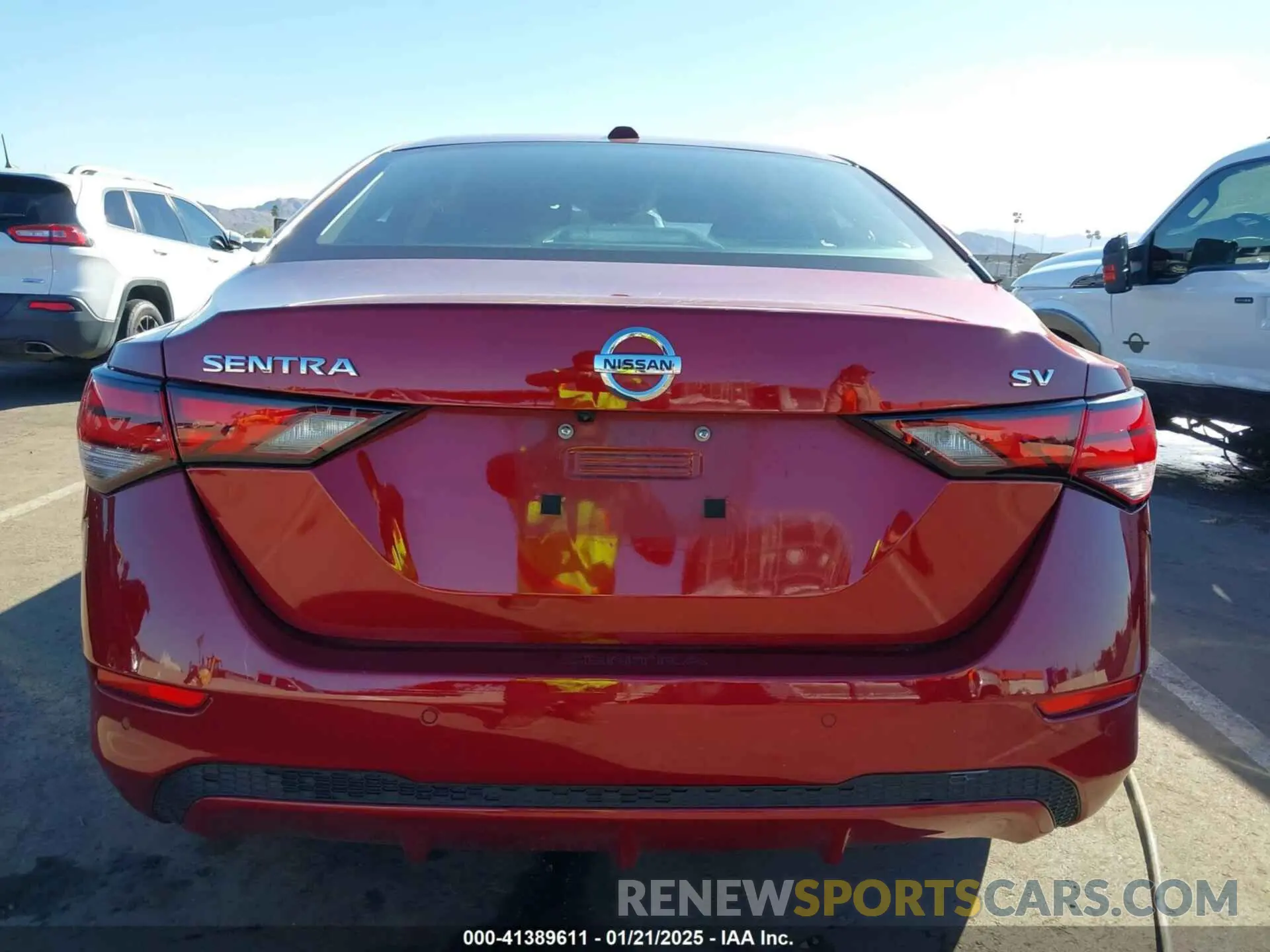 16 fotografías del automóvil dañado 3N1AB8CV1MY330510 NISSAN SENTRA 2021