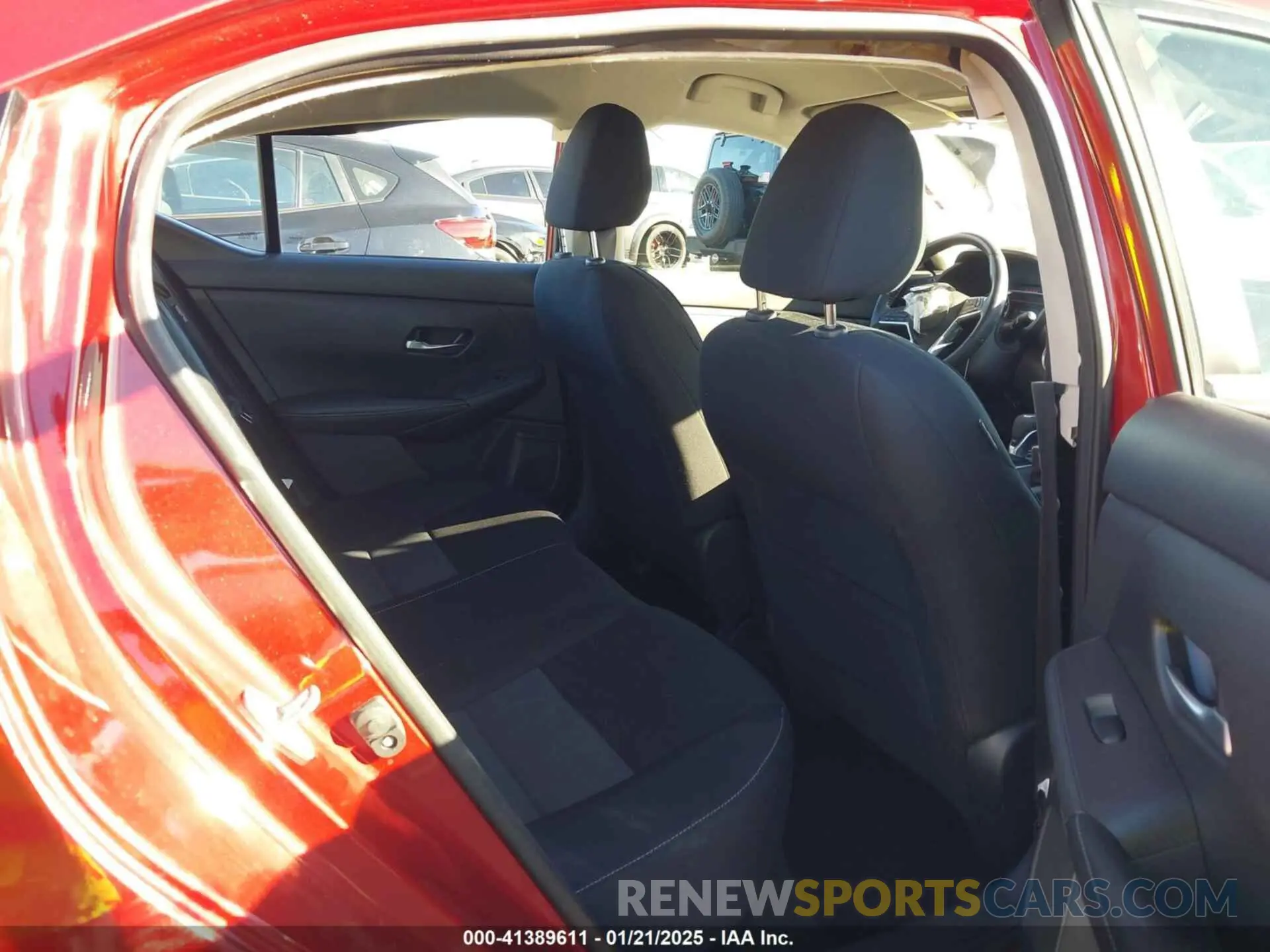 8 fotografías del automóvil dañado 3N1AB8CV1MY330510 NISSAN SENTRA 2021