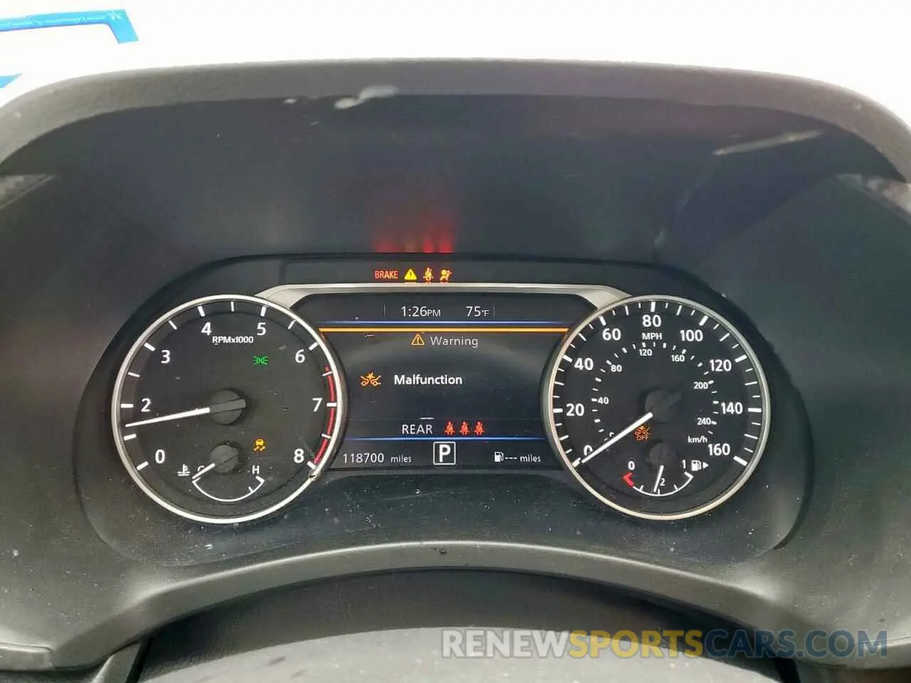 9 fotografías del automóvil dañado 3N1AB8CV2MY202809 NISSAN SENTRA 2021
