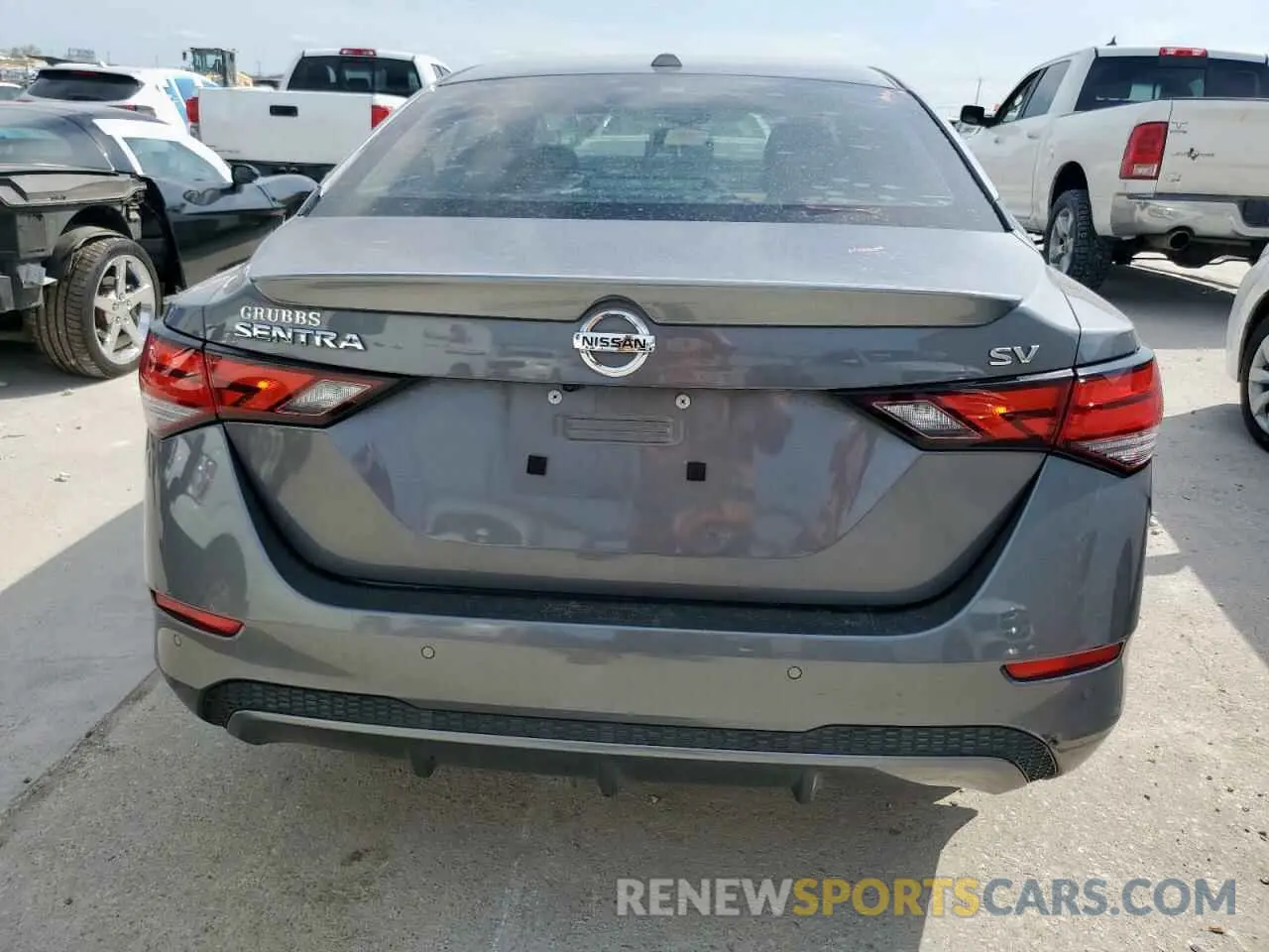 6 fotografías del automóvil dañado 3N1AB8CV2MY206679 NISSAN SENTRA 2021