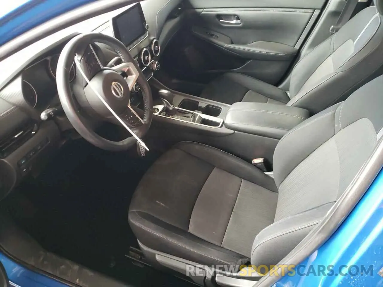 7 fotografías del automóvil dañado 3N1AB8CV2MY216760 NISSAN SENTRA 2021