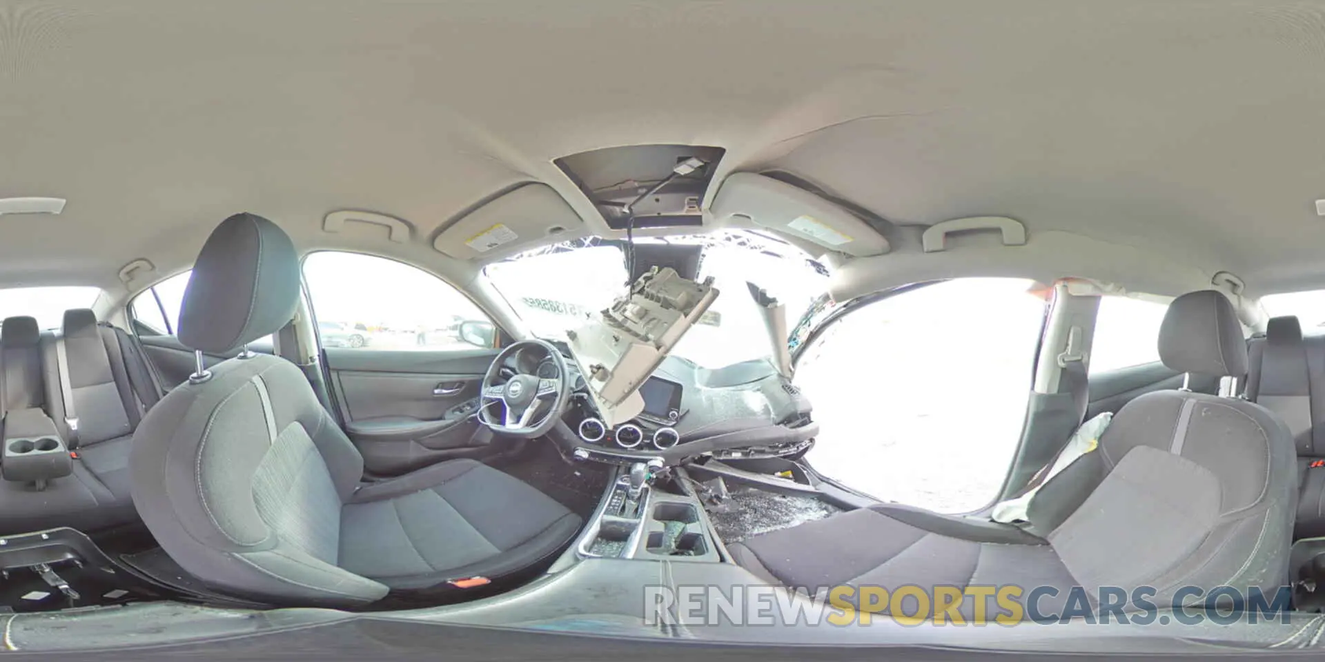 12 fotografías del automóvil dañado 3N1AB8CV2MY218024 NISSAN SENTRA 2021