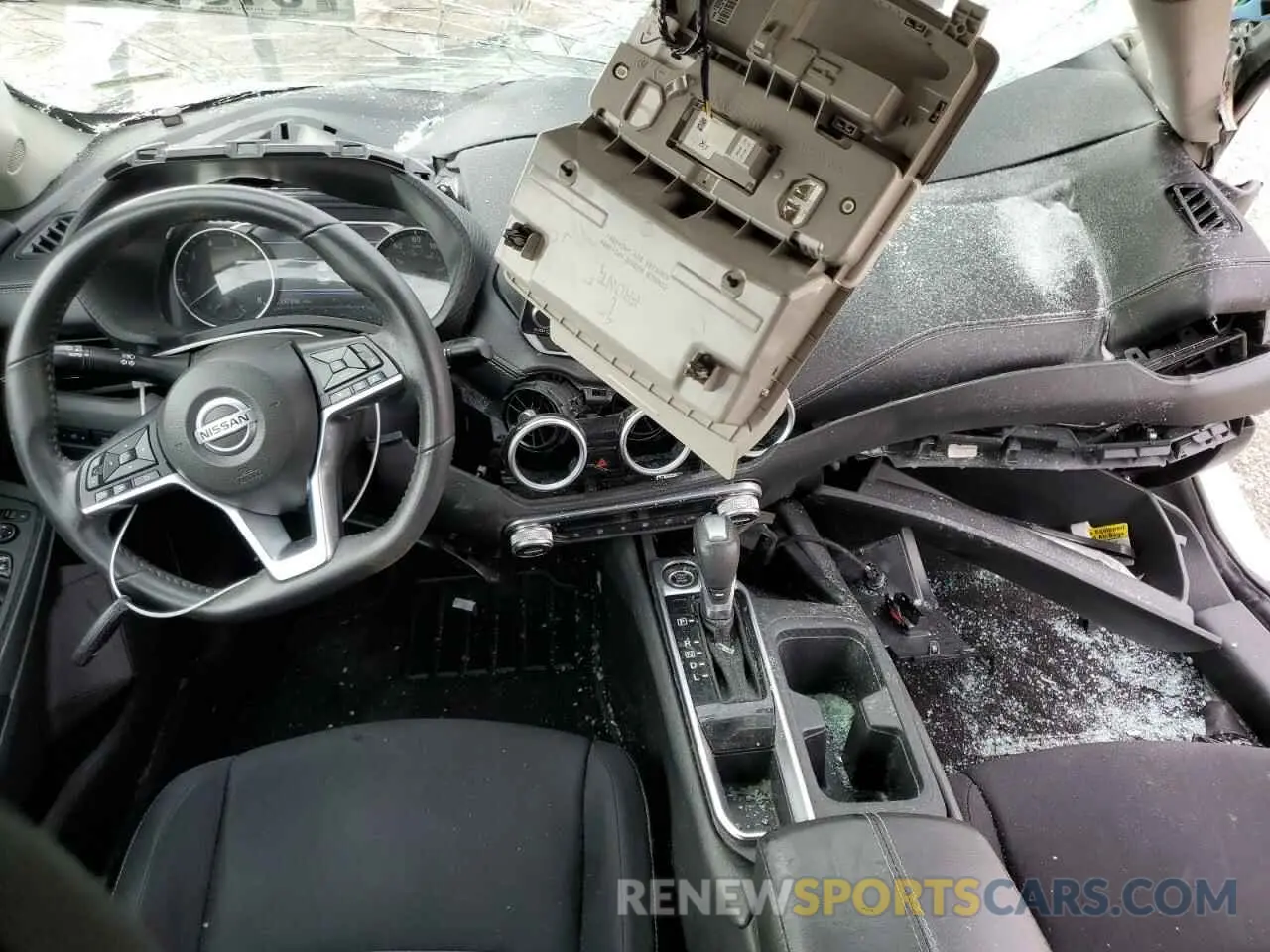 8 fotografías del automóvil dañado 3N1AB8CV2MY218024 NISSAN SENTRA 2021
