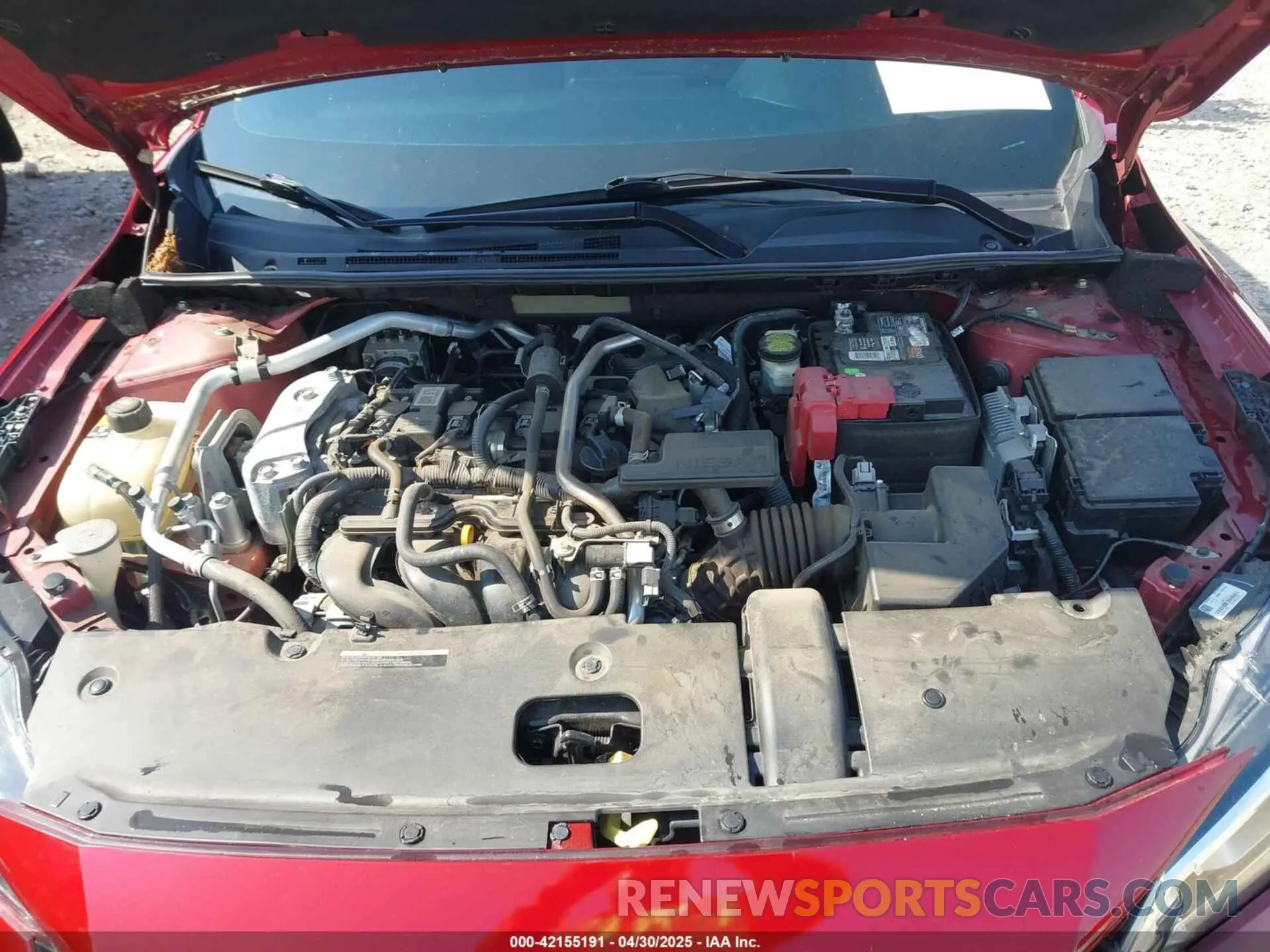 10 fotografías del automóvil dañado 3N1AB8CV2MY221960 NISSAN SENTRA 2021