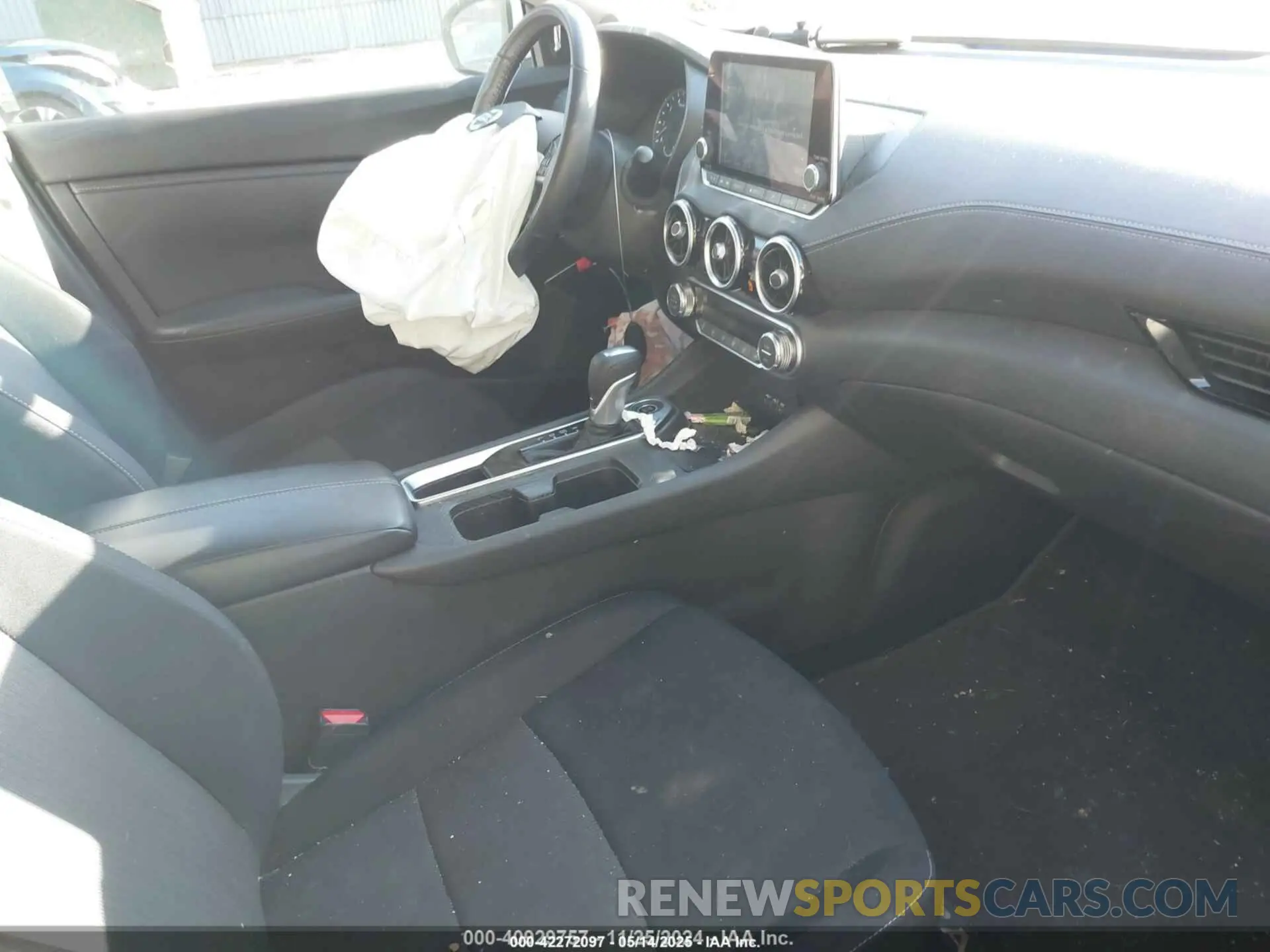 5 fotografías del automóvil dañado 3N1AB8CV2MY233137 NISSAN SENTRA 2021
