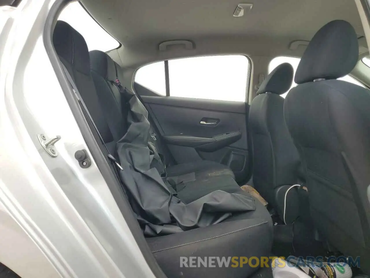 10 fotografías del automóvil dañado 3N1AB8CV2MY261262 NISSAN SENTRA 2021