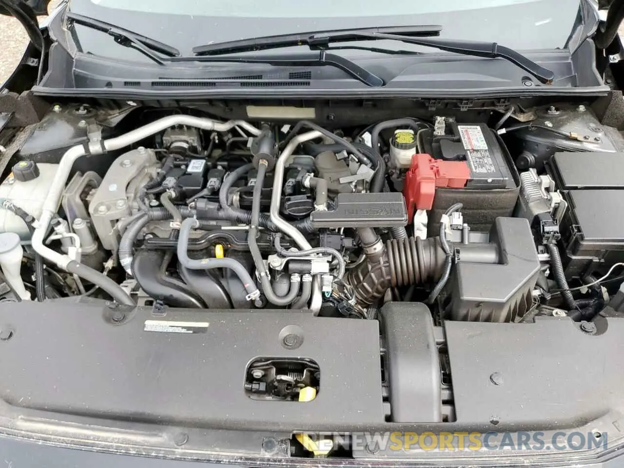 11 fotografías del automóvil dañado 3N1AB8CV2MY264131 NISSAN SENTRA 2021
