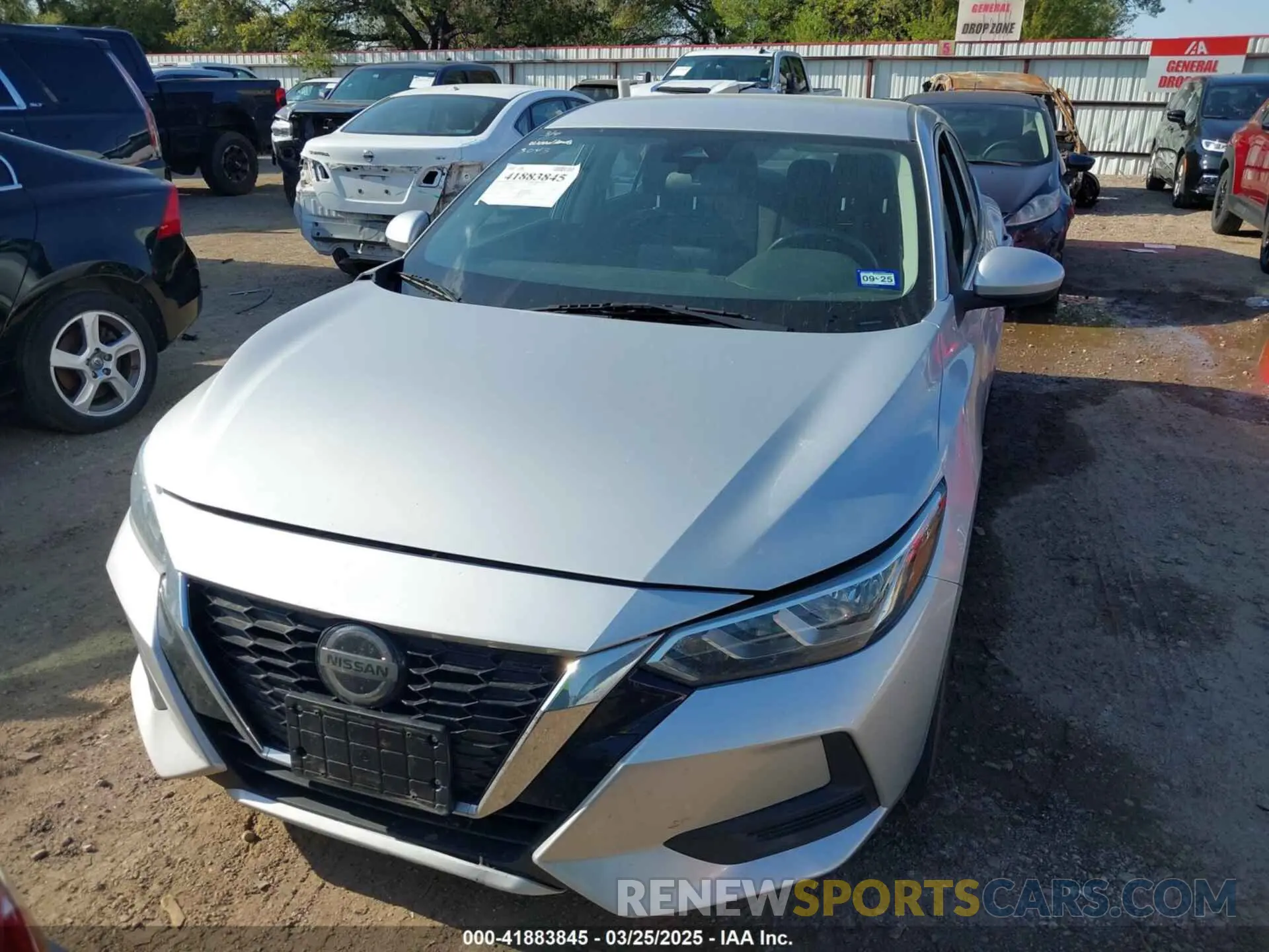 12 fotografías del automóvil dañado 3N1AB8CV2MY277008 NISSAN SENTRA 2021