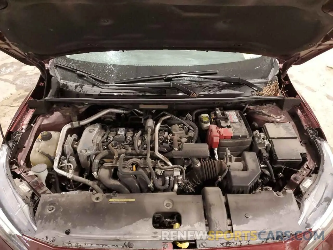 11 fotografías del automóvil dañado 3N1AB8CV2MY283326 NISSAN SENTRA 2021