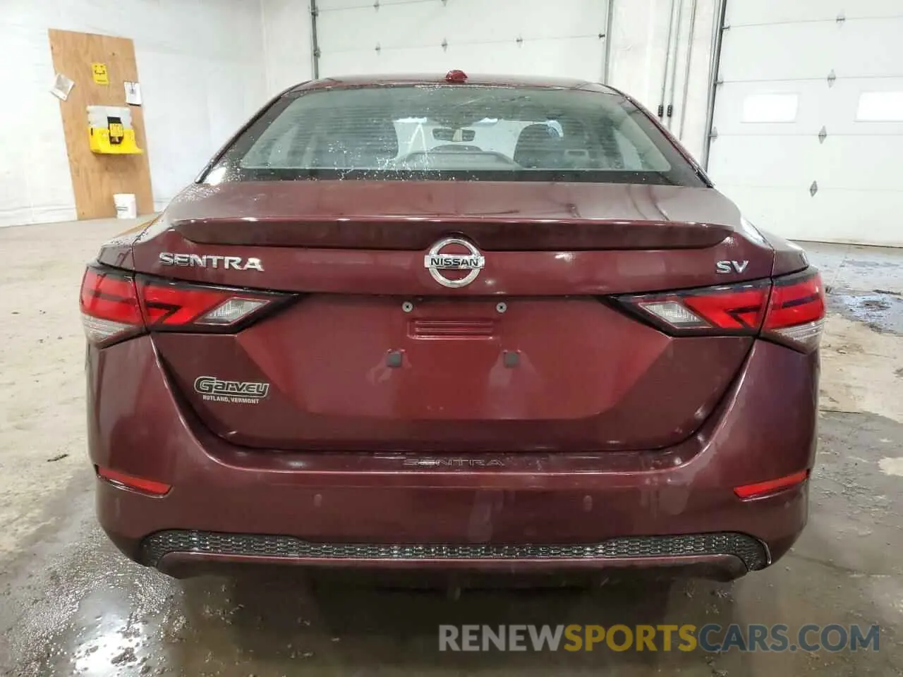 6 fotografías del automóvil dañado 3N1AB8CV2MY283326 NISSAN SENTRA 2021