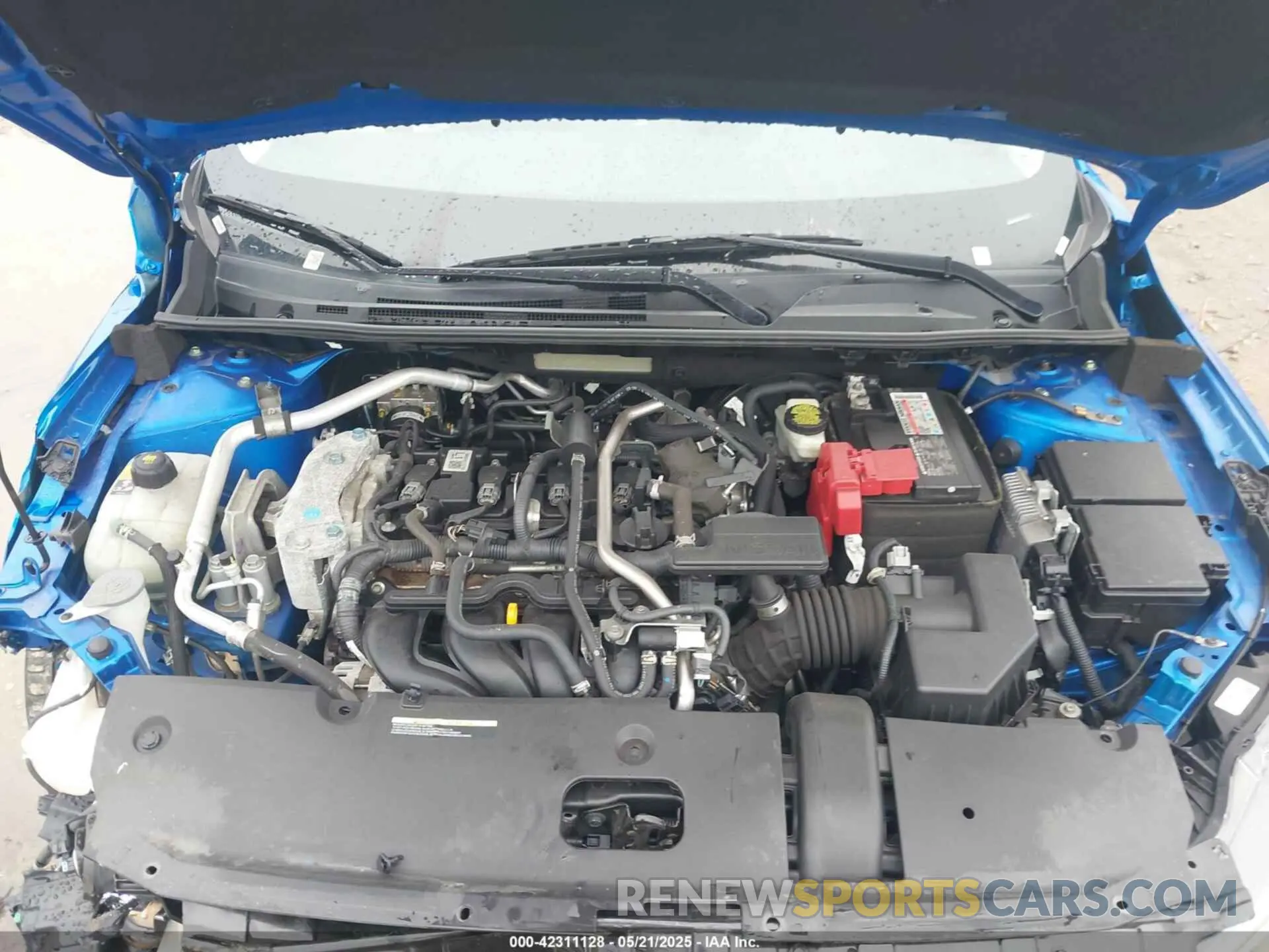 10 fotografías del automóvil dañado 3N1AB8CV2MY284931 NISSAN SENTRA 2021