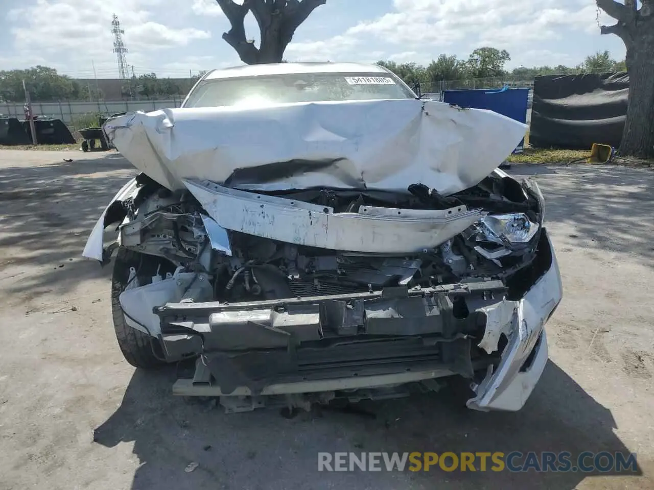 5 fotografías del automóvil dañado 3N1AB8CV2MY310461 NISSAN SENTRA 2021