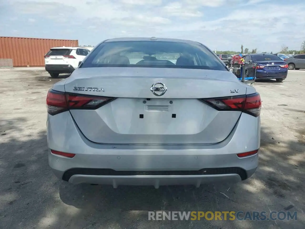 6 fotografías del automóvil dañado 3N1AB8CV2MY310461 NISSAN SENTRA 2021