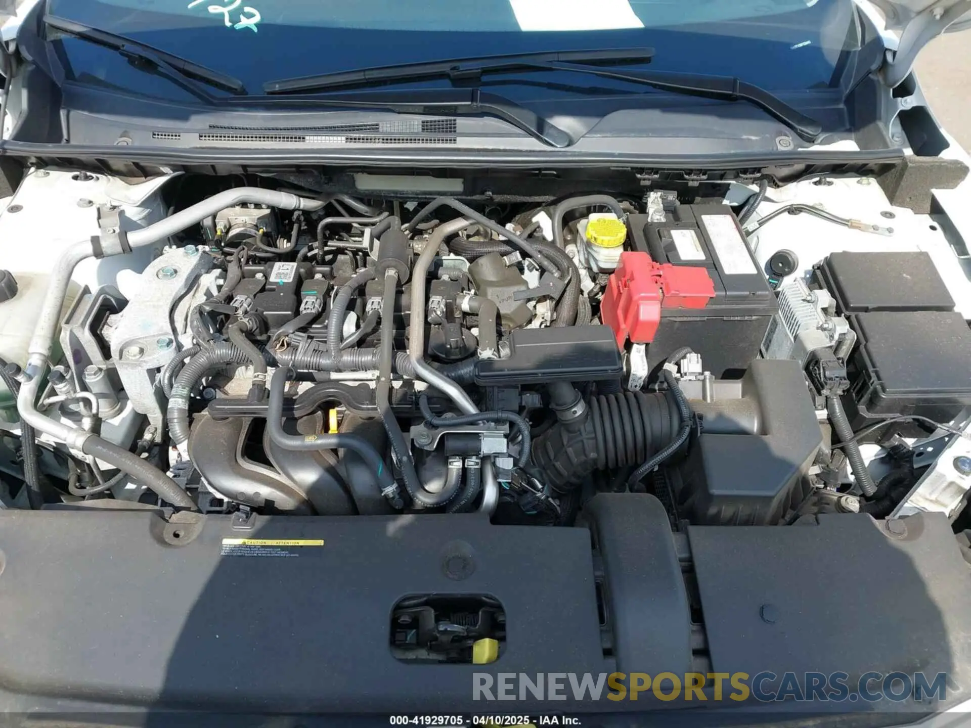 10 fotografías del automóvil dañado 3N1AB8CV2MY324442 NISSAN SENTRA 2021