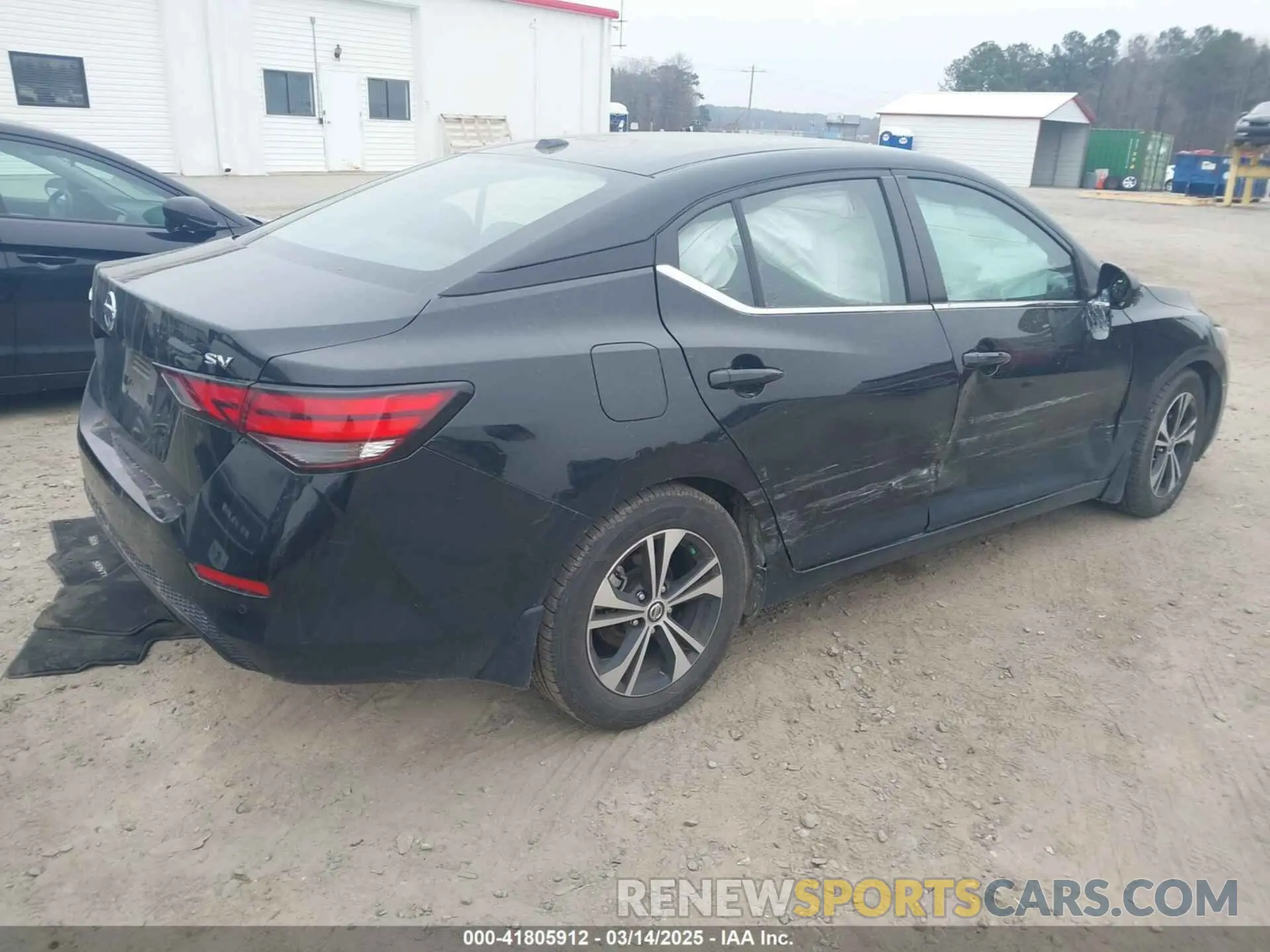 4 fotografías del automóvil dañado 3N1AB8CV3MY207209 NISSAN SENTRA 2021