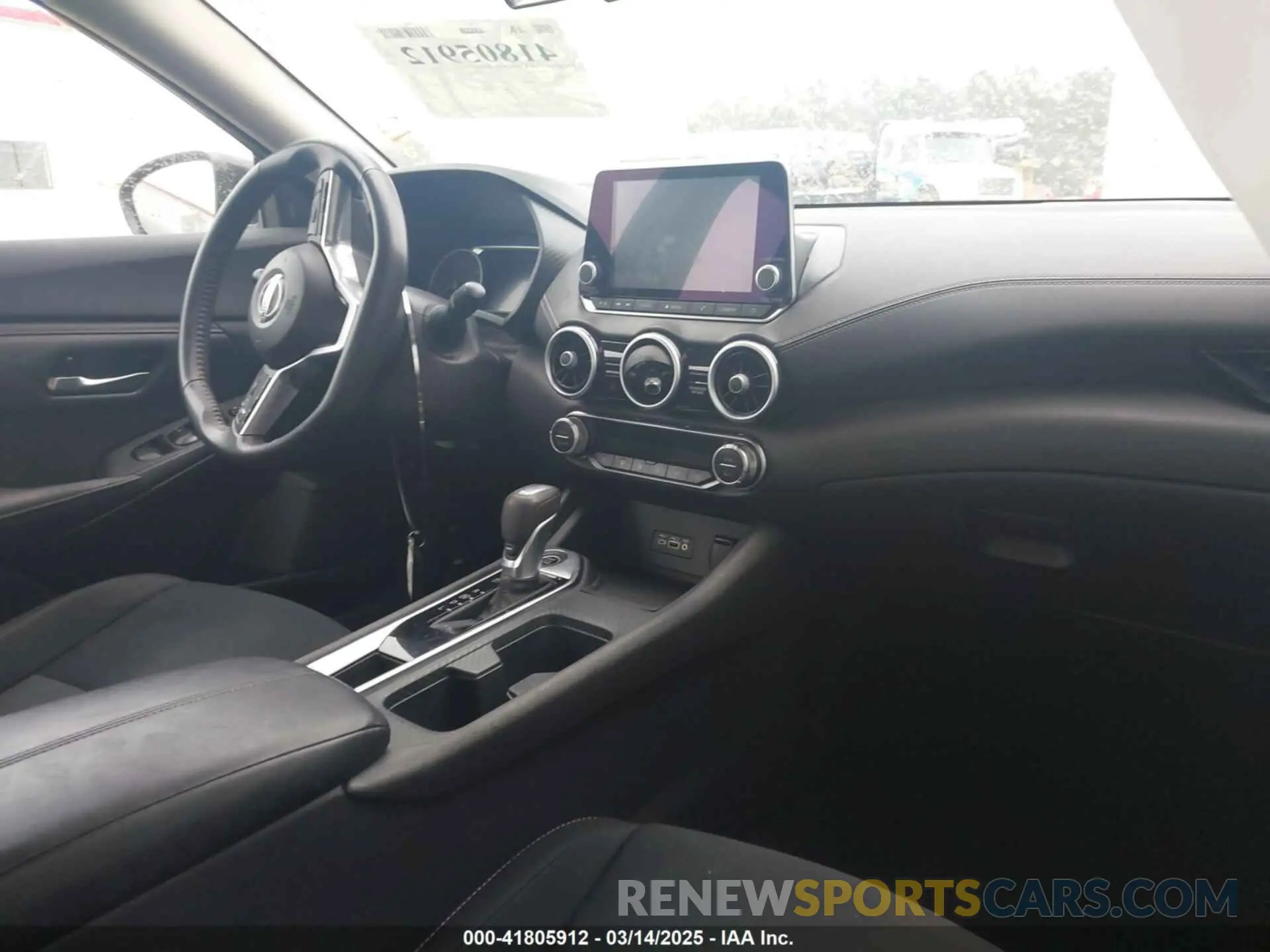 5 fotografías del automóvil dañado 3N1AB8CV3MY207209 NISSAN SENTRA 2021