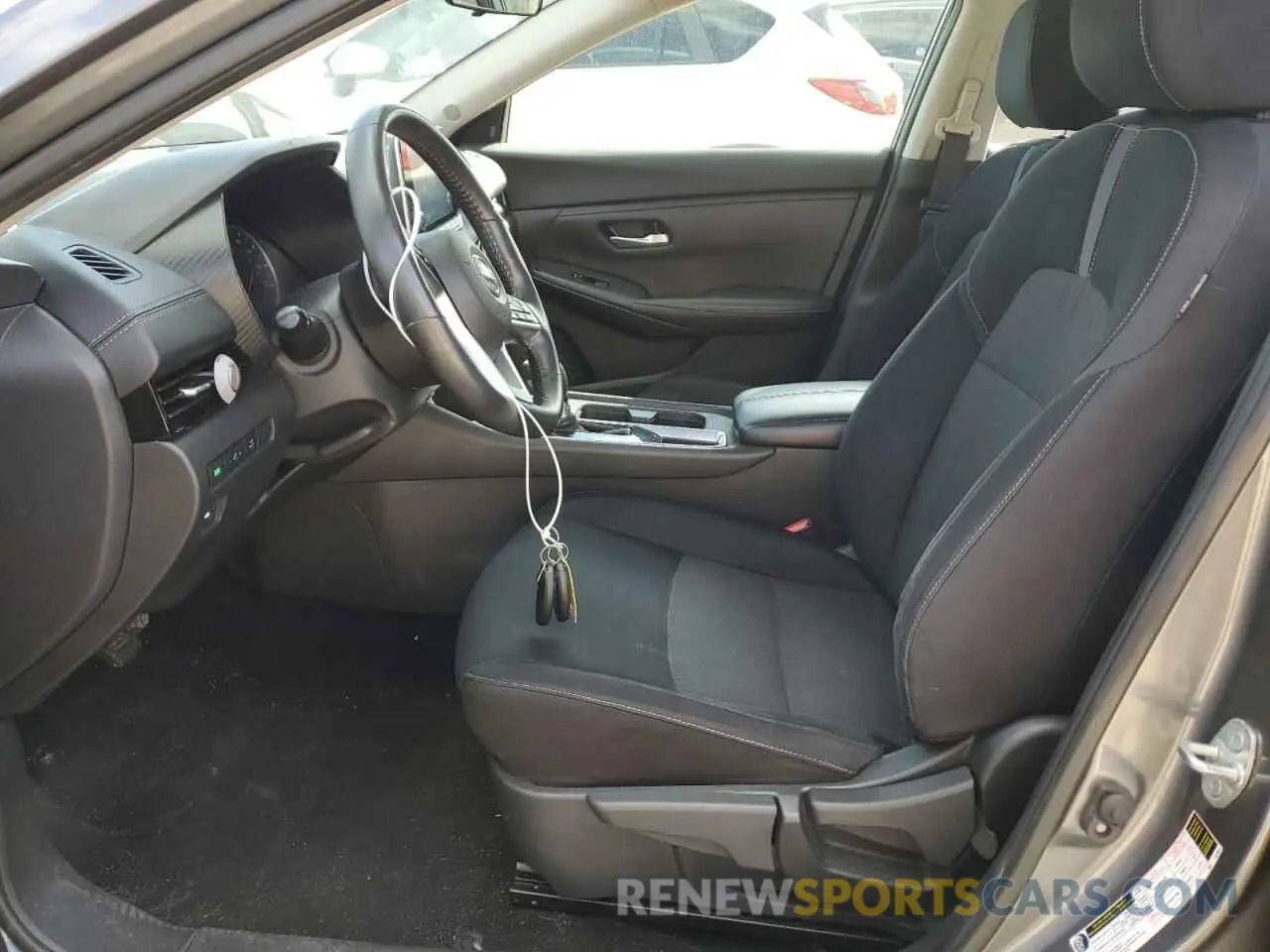 7 fotografías del automóvil dañado 3N1AB8CV3MY211759 NISSAN SENTRA 2021
