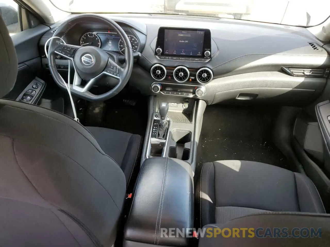 8 fotografías del automóvil dañado 3N1AB8CV3MY211759 NISSAN SENTRA 2021