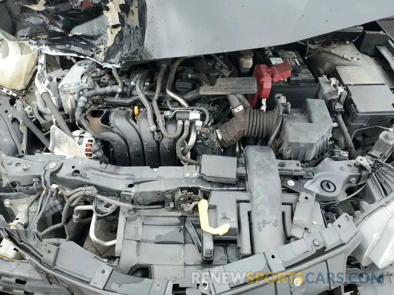 11 fotografías del automóvil dañado 3N1AB8CV3MY221191 NISSAN SENTRA 2021