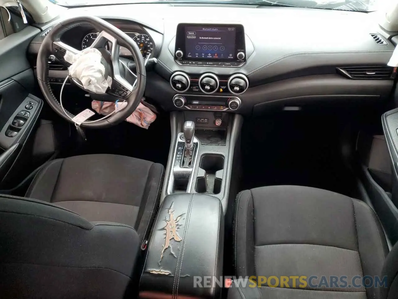 8 fotografías del automóvil dañado 3N1AB8CV3MY221191 NISSAN SENTRA 2021