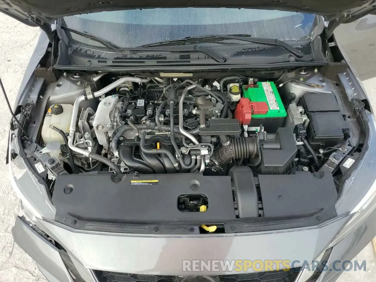 12 fotografías del automóvil dañado 3N1AB8CV3MY232689 NISSAN SENTRA 2021