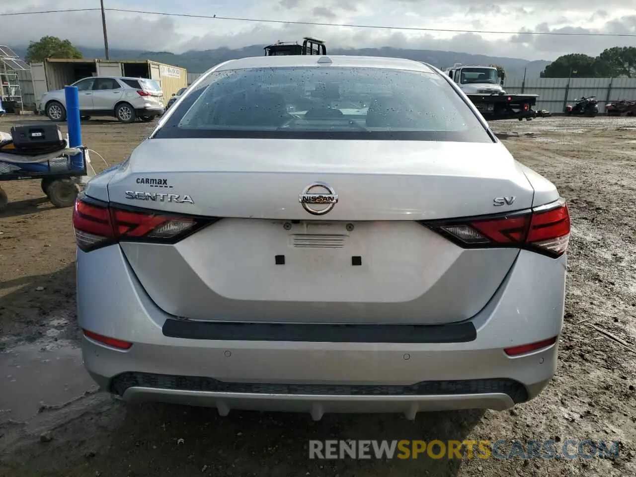 6 fotografías del automóvil dañado 3N1AB8CV3MY259925 NISSAN SENTRA 2021