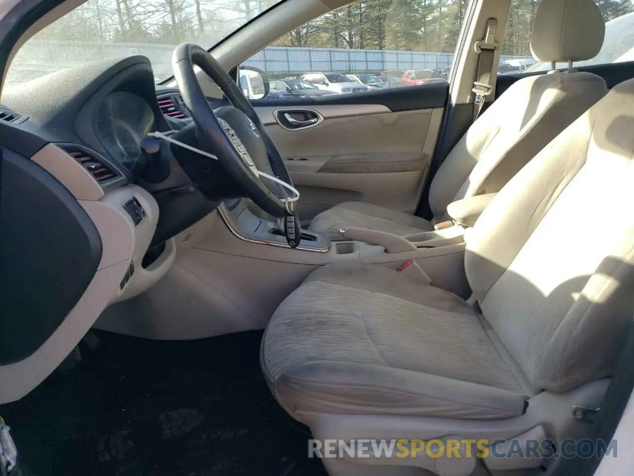 7 fotografías del automóvil dañado 3N1AB8CV3MY263456 NISSAN SENTRA 2021