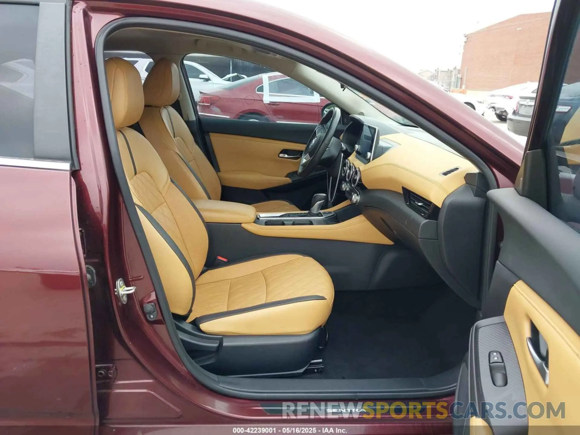 5 fotografías del automóvil dañado 3N1AB8CV3MY274814 NISSAN SENTRA 2021