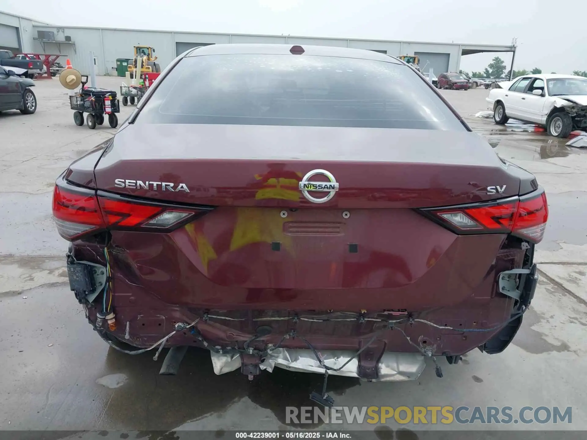 6 fotografías del automóvil dañado 3N1AB8CV3MY274814 NISSAN SENTRA 2021
