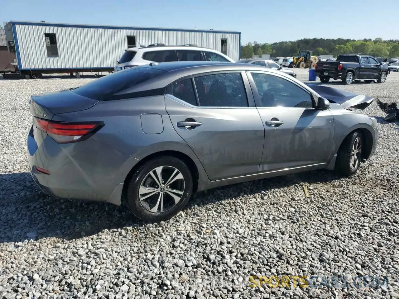 3 fotografías del automóvil dañado 3N1AB8CV3MY290432 NISSAN SENTRA 2021
