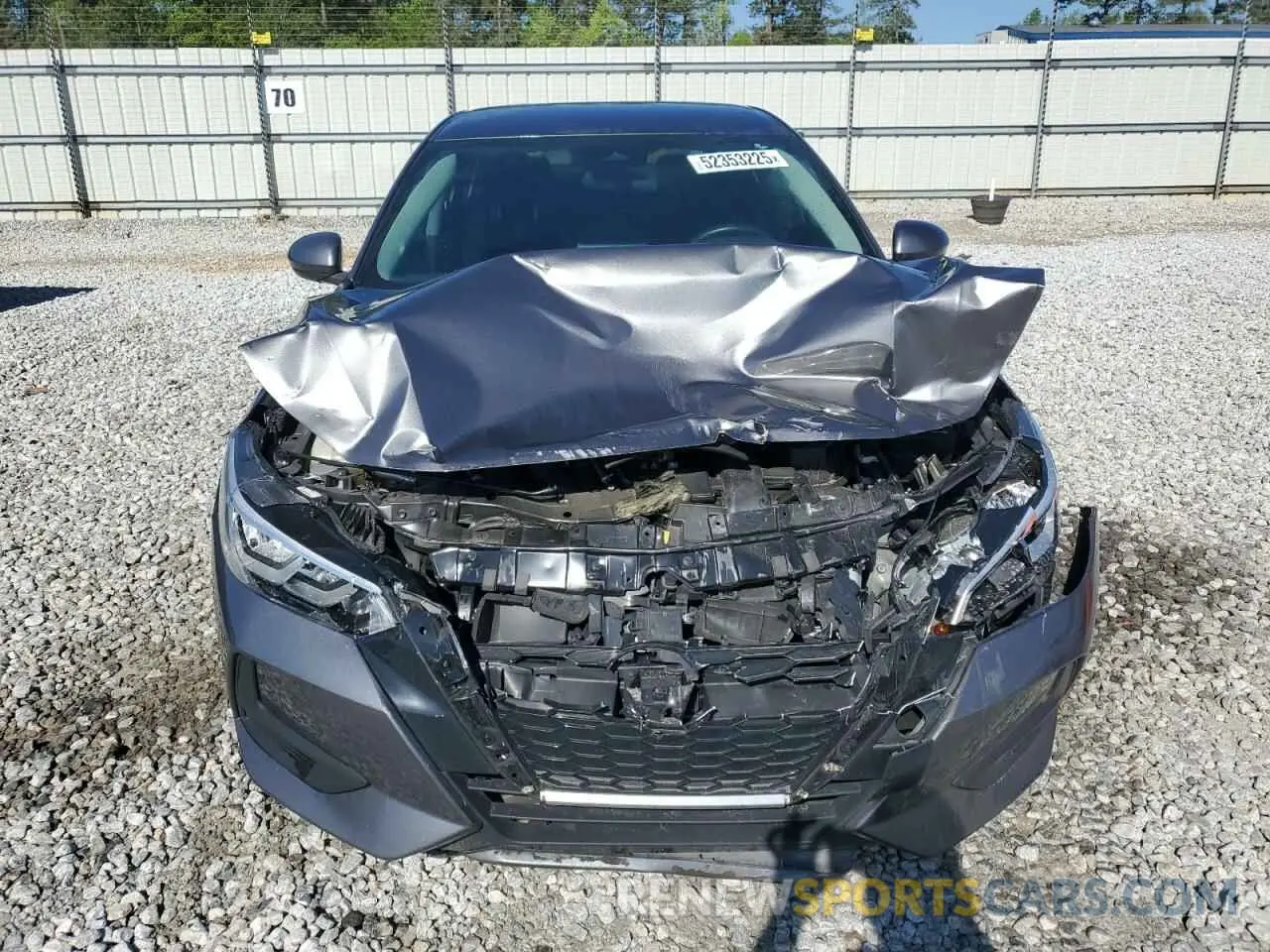 5 fotografías del automóvil dañado 3N1AB8CV3MY290432 NISSAN SENTRA 2021