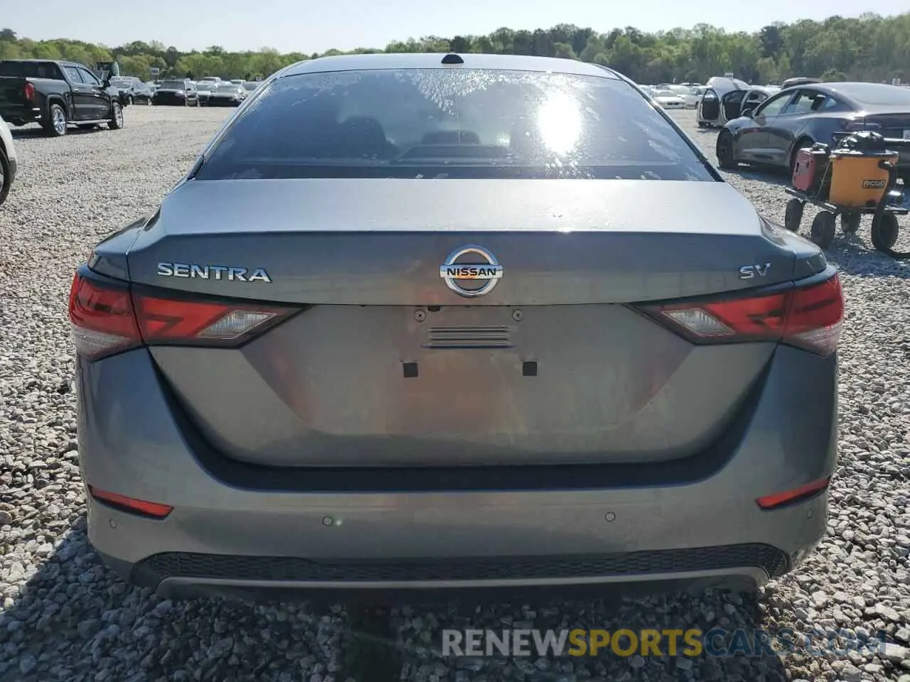 6 fotografías del automóvil dañado 3N1AB8CV3MY290432 NISSAN SENTRA 2021