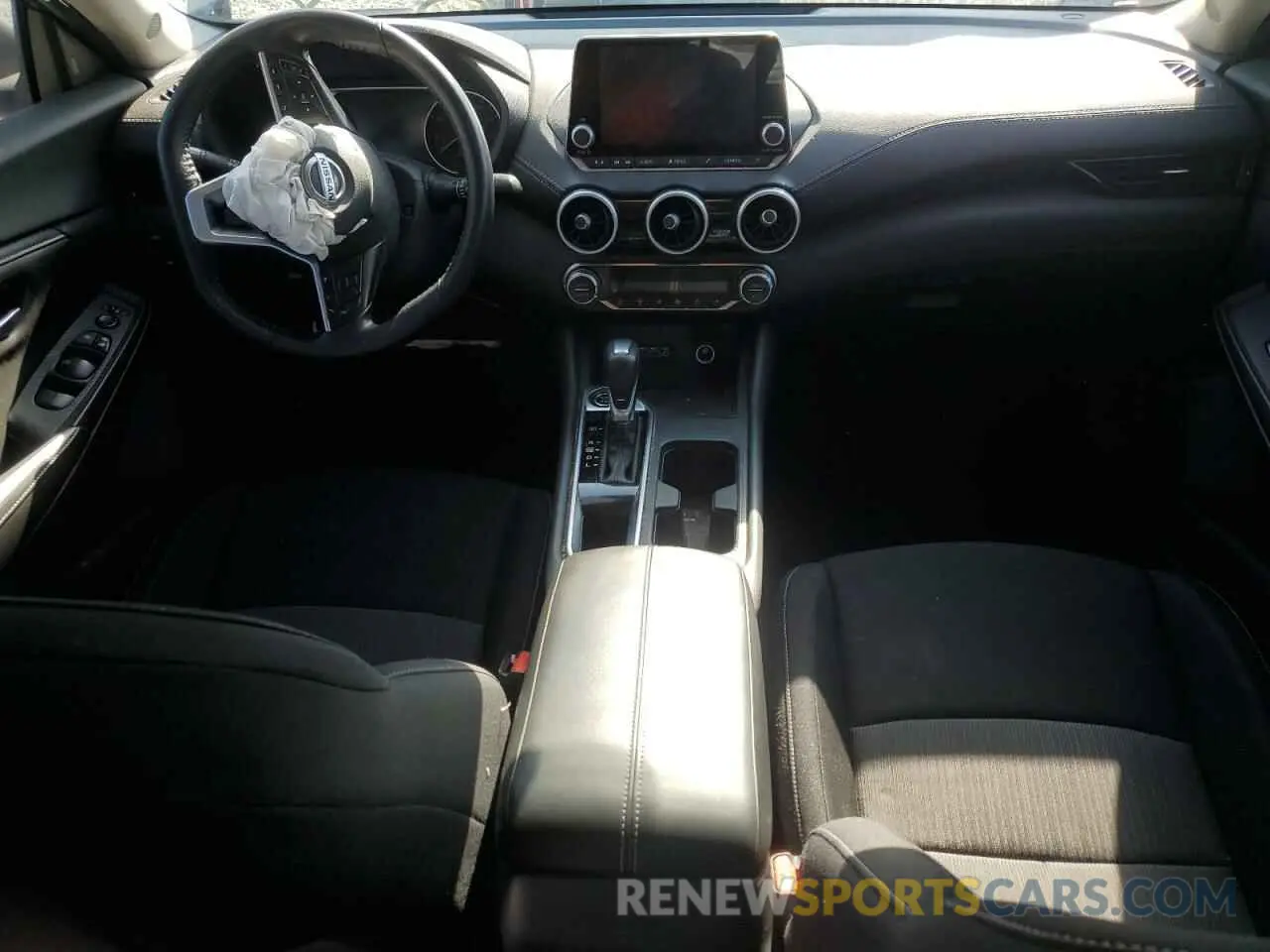8 fotografías del automóvil dañado 3N1AB8CV3MY290432 NISSAN SENTRA 2021