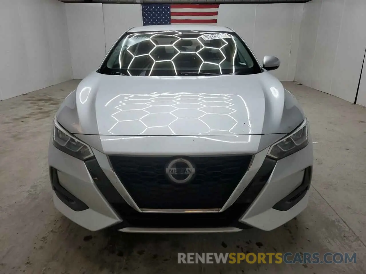 5 fotografías del automóvil dañado 3N1AB8CV3MY294139 NISSAN SENTRA 2021