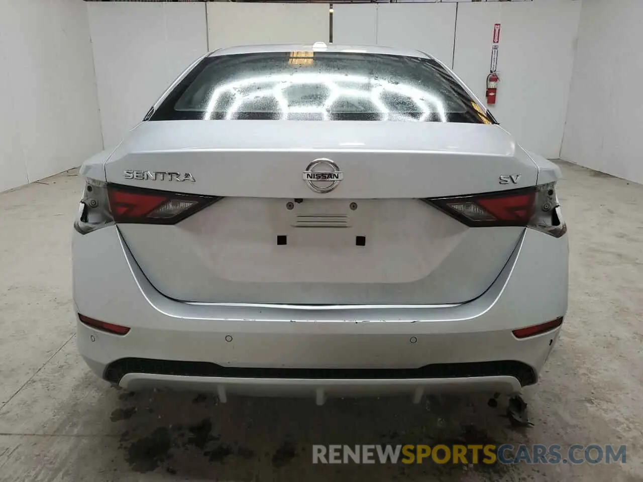 6 fotografías del automóvil dañado 3N1AB8CV3MY294139 NISSAN SENTRA 2021
