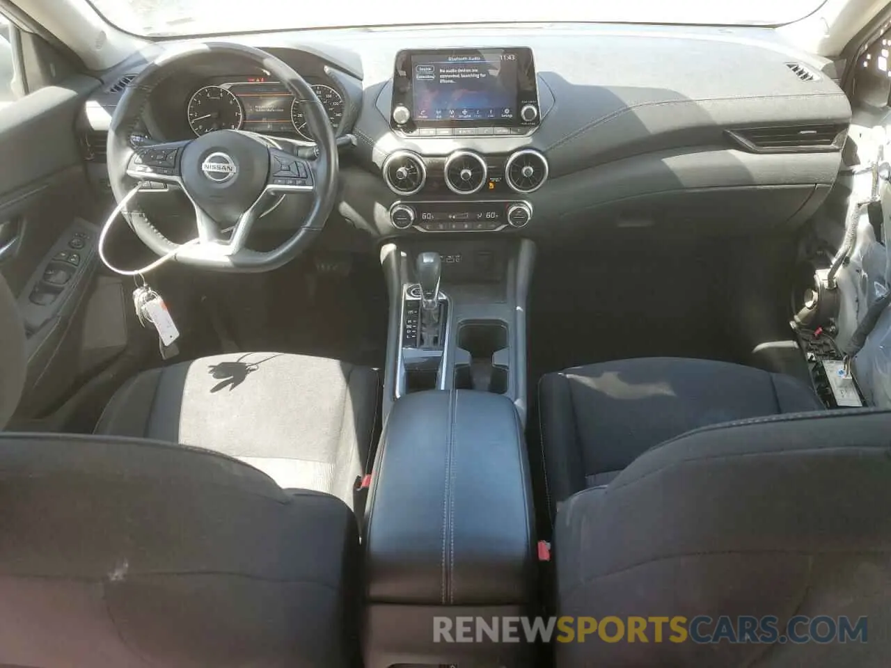8 fotografías del automóvil dañado 3N1AB8CV3MY294139 NISSAN SENTRA 2021