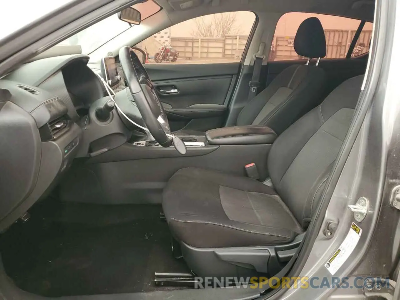 7 fotografías del automóvil dañado 3N1AB8CV3MY308668 NISSAN SENTRA 2021