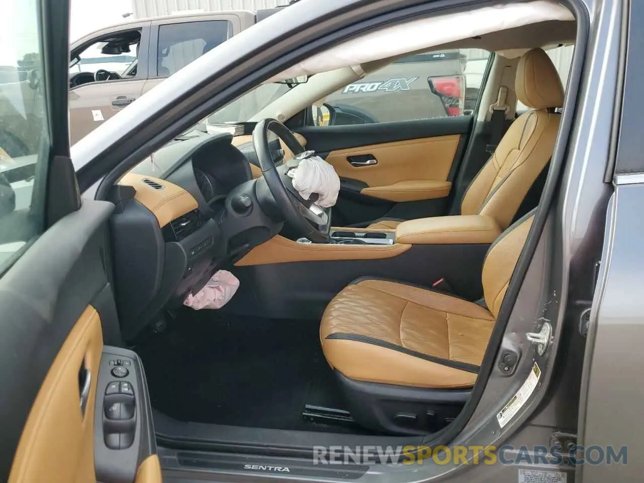 7 fotografías del automóvil dañado 3N1AB8CV3MY314678 NISSAN SENTRA 2021