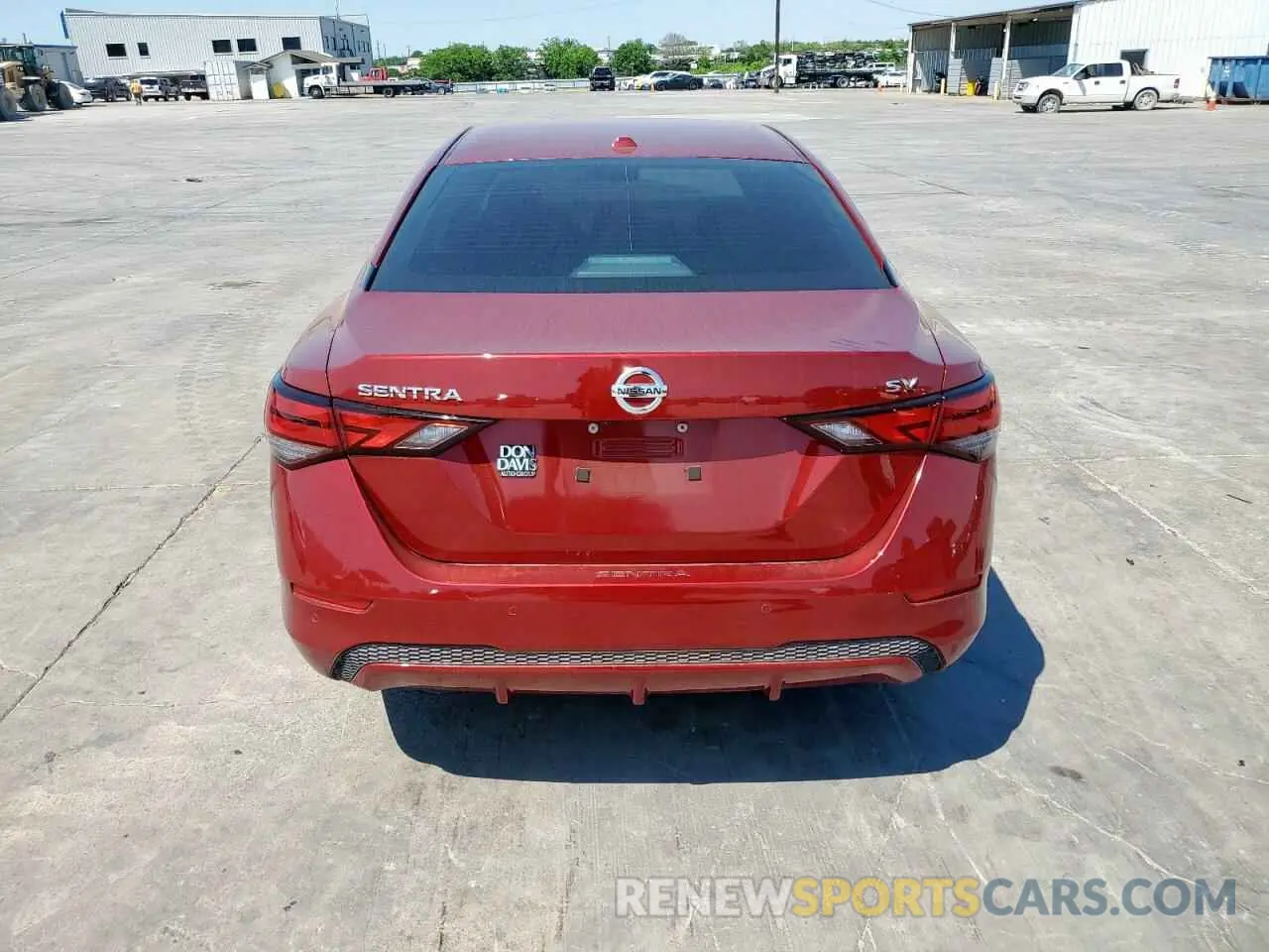 6 fotografías del automóvil dañado 3N1AB8CV3MY324367 NISSAN SENTRA 2021