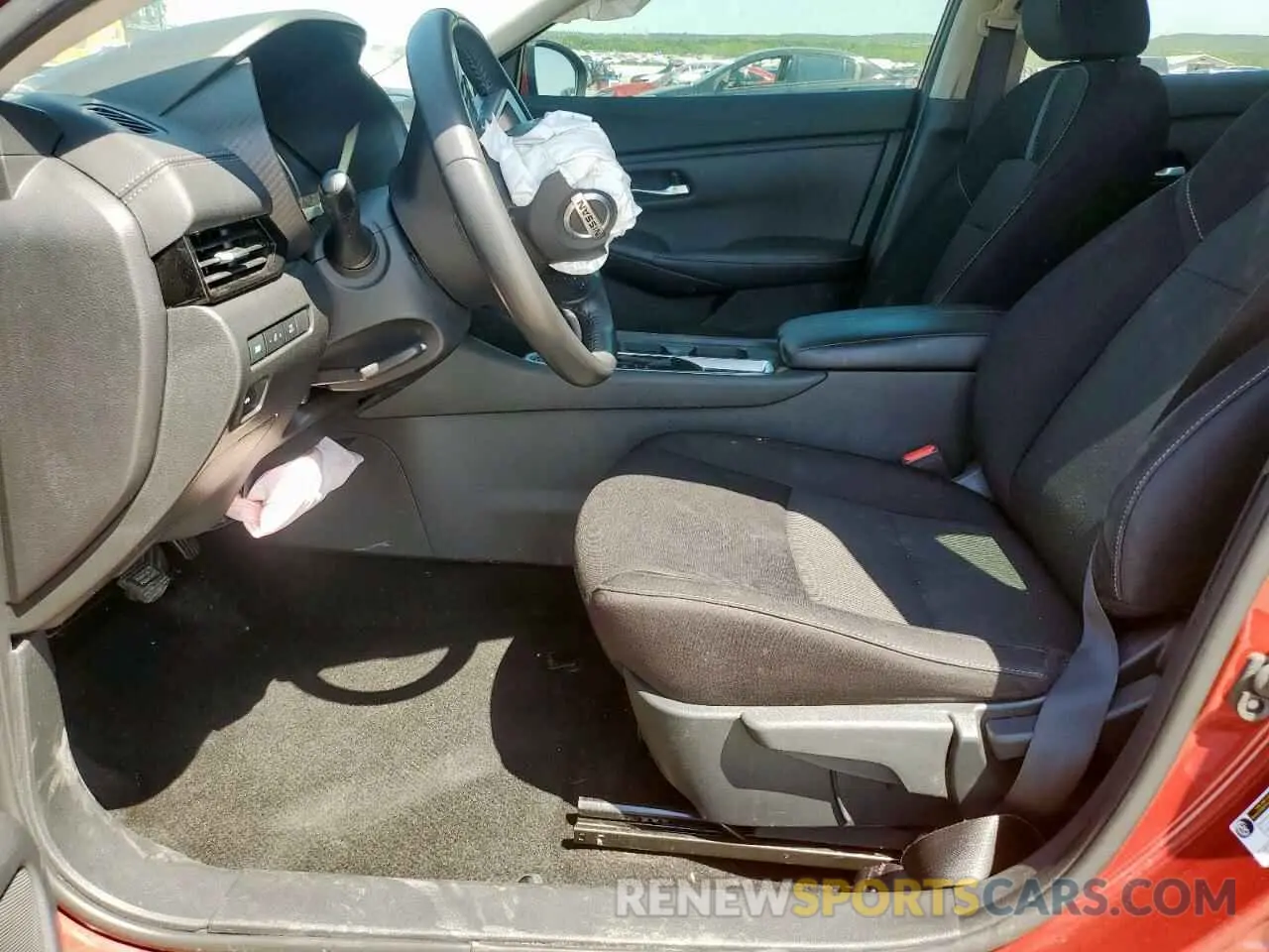 7 fotografías del automóvil dañado 3N1AB8CV3MY324367 NISSAN SENTRA 2021