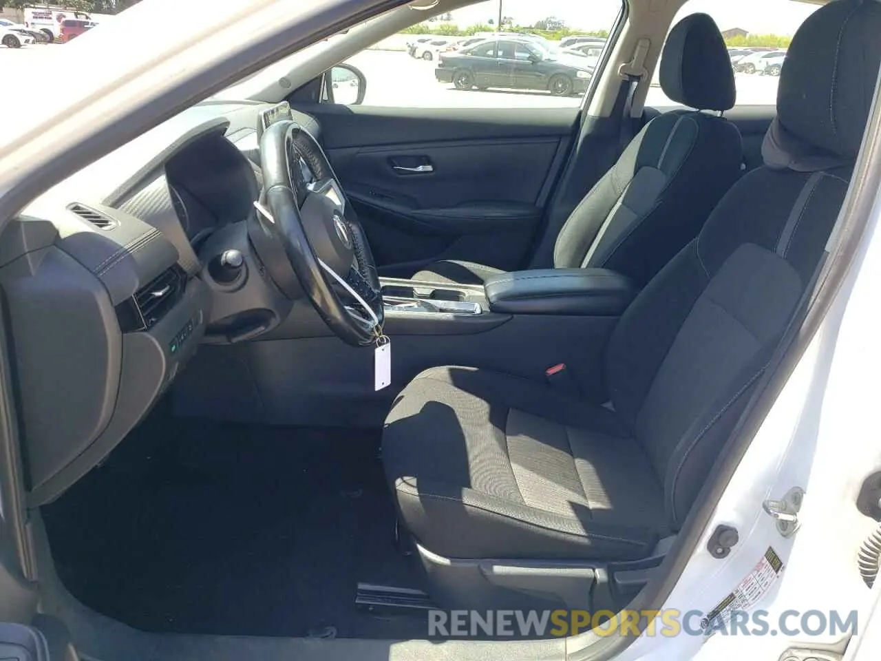 7 fotografías del automóvil dañado 3N1AB8CV3MY329133 NISSAN SENTRA 2021