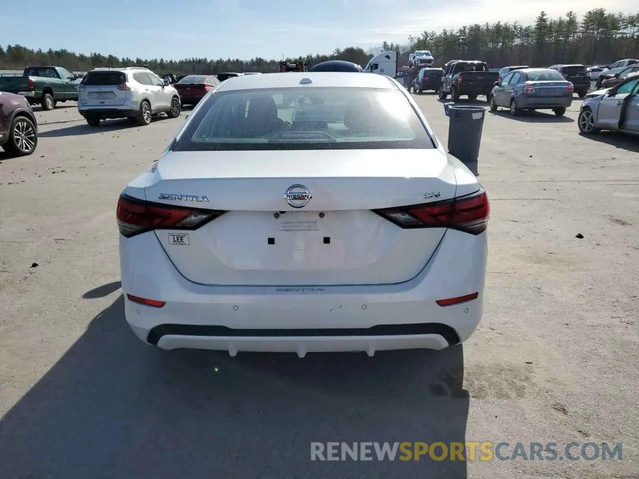 6 fotografías del automóvil dañado 3N1AB8CV4MY207882 NISSAN SENTRA 2021