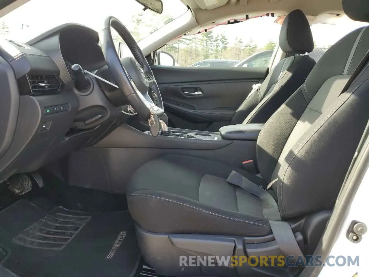 7 fotografías del automóvil dañado 3N1AB8CV4MY207882 NISSAN SENTRA 2021