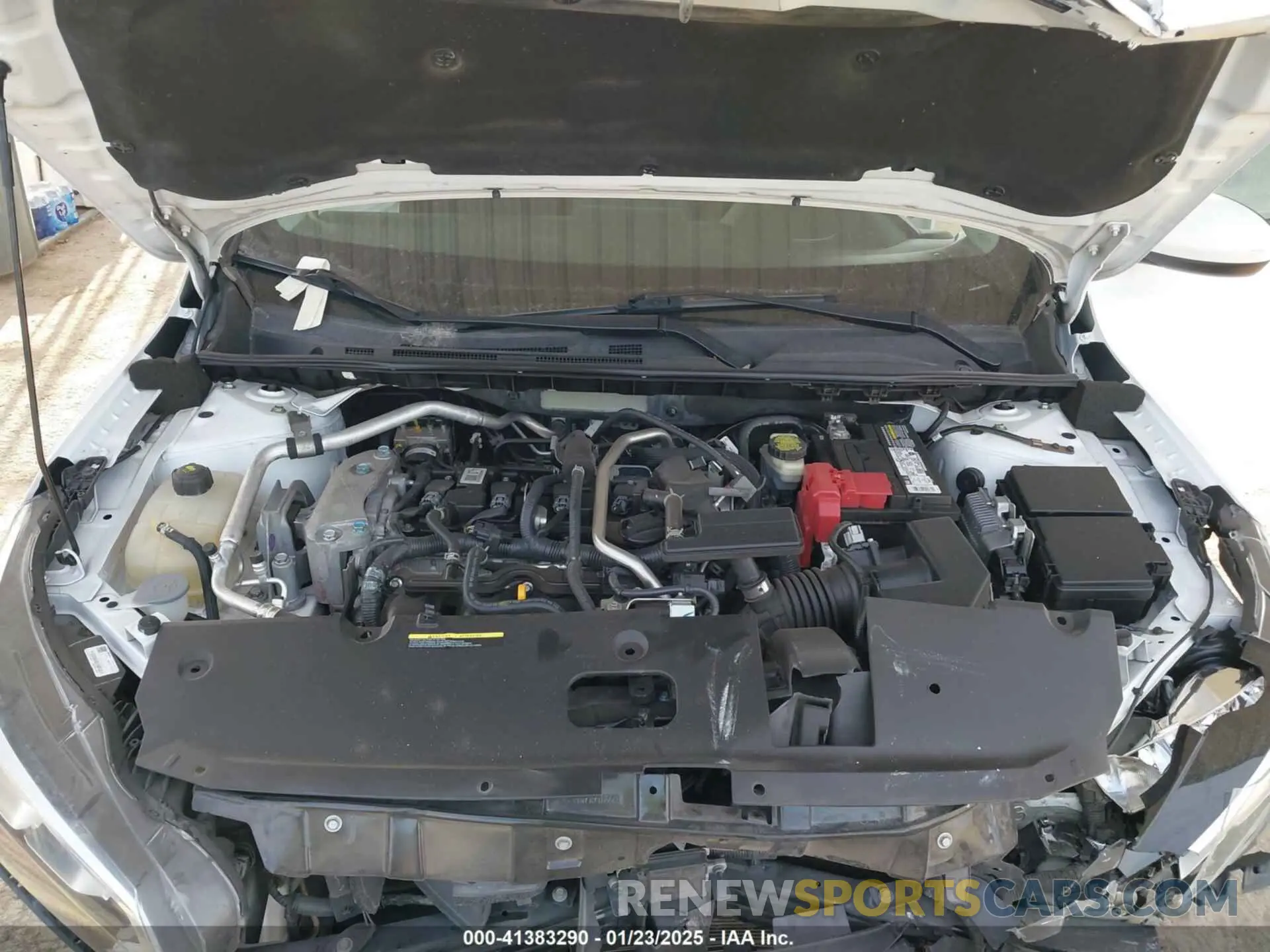 10 fotografías del automóvil dañado 3N1AB8CV4MY220650 NISSAN SENTRA 2021