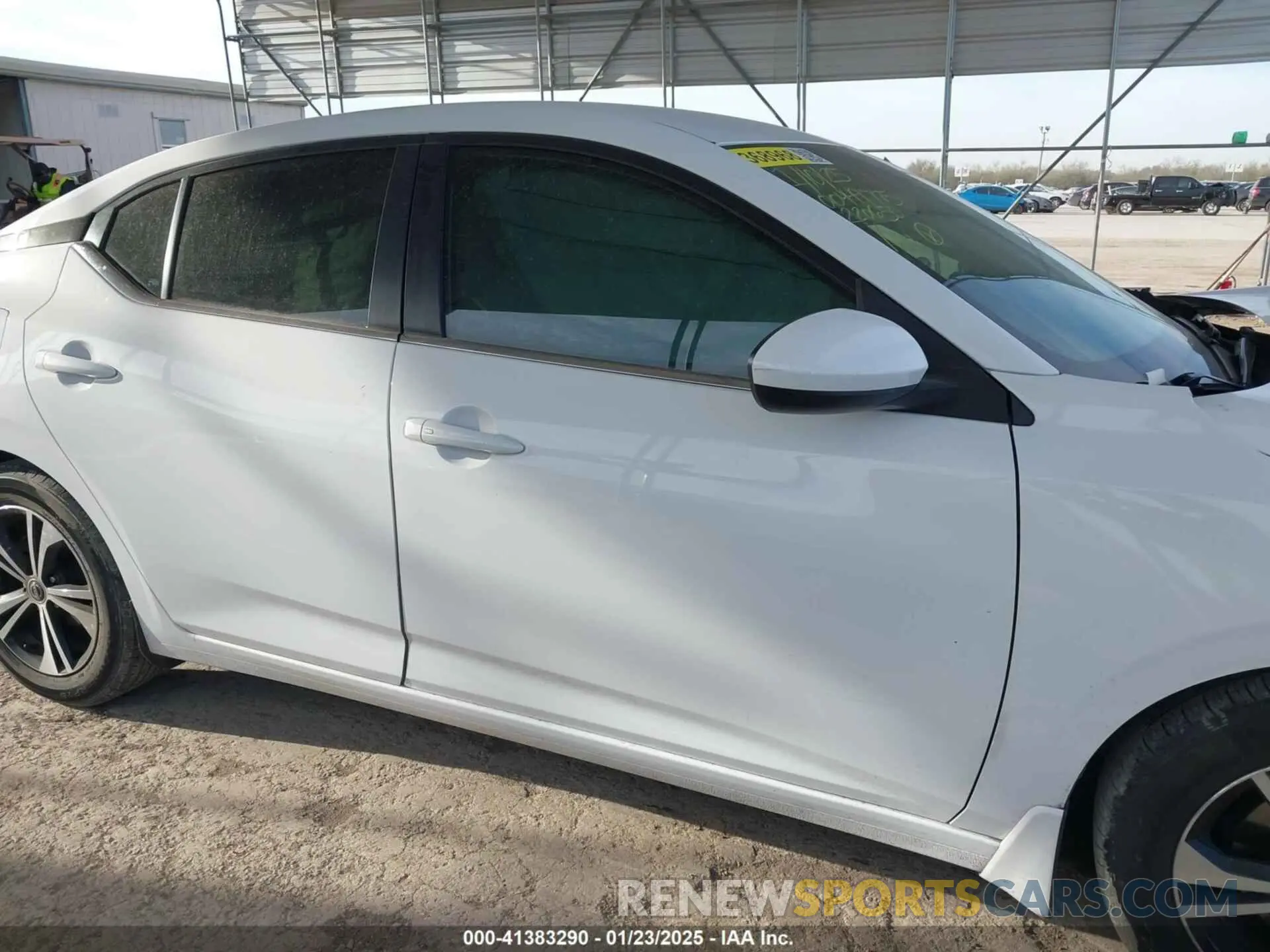 12 fotografías del automóvil dañado 3N1AB8CV4MY220650 NISSAN SENTRA 2021