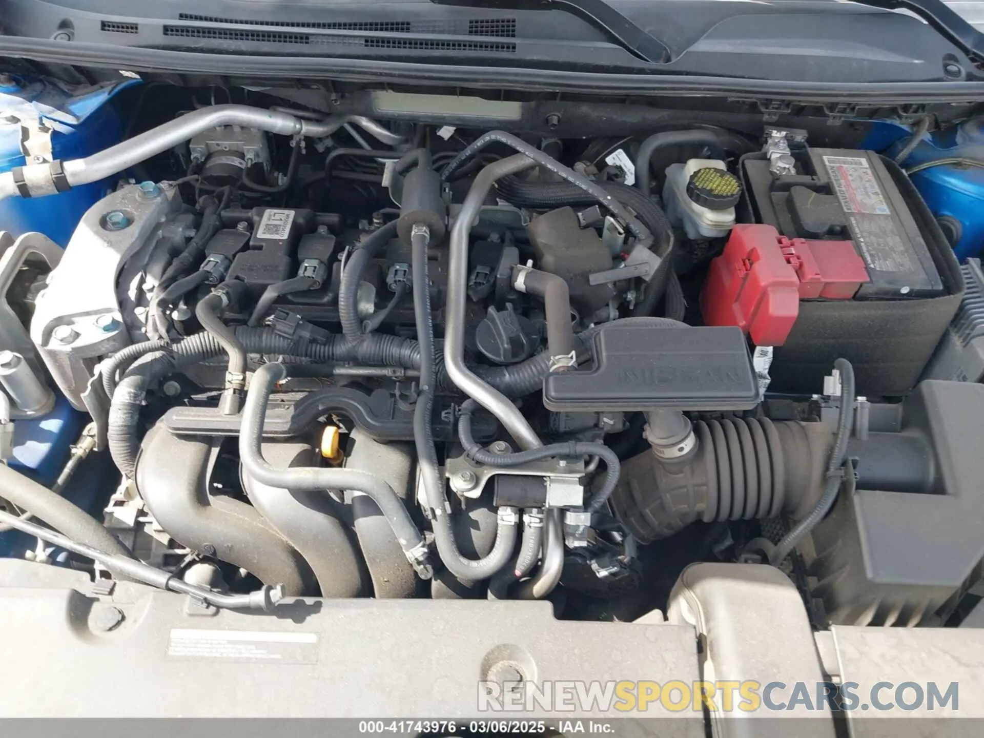 10 fotografías del automóvil dañado 3N1AB8CV4MY223614 NISSAN SENTRA 2021