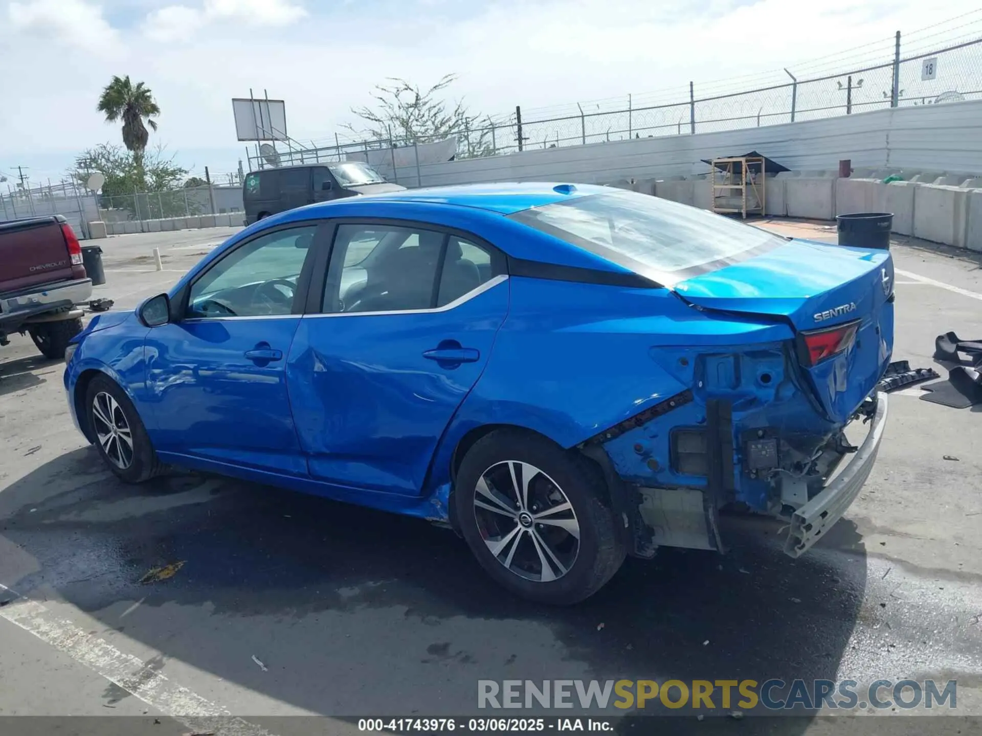 15 fotografías del automóvil dañado 3N1AB8CV4MY223614 NISSAN SENTRA 2021